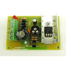 BATTERY CHARGER  MODULE FOR SEALED LEAD ACID BATTERY  INPUT 16VAC  OUTPUT 13,5VDC  1AMP