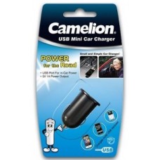 USB CAR CHARGER 5V  2.1AMP  CAMELION