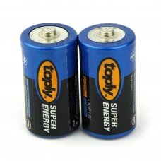 BATTERY SUPER ENERGY  "D"  (2)