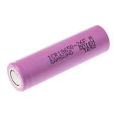 BATTERY SAMSUNG FLAT TOP 3.7V 2600MAH 18650 LITHUM ION