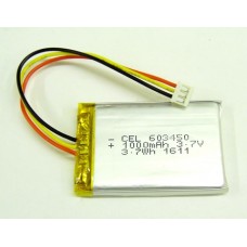 BATTERY LITH/POL 3.7V 1000MAH