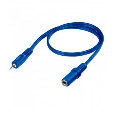 AUX EXTENSION CABLE 3.5MM MALE-FEMALE 1.5M