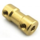 BRASS COUPLING STRAIGHT  2MM - 4MM