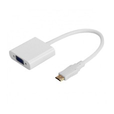 MINI HDMI TO VGA & AUDIO ADAPTOR