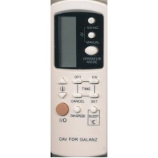 AIRCONDITIONER REMOTE GALANZ