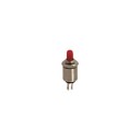 PUSH SWITCH SPST MOM N/ O RED