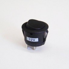 ROCKER SWITCH ROUND MINI BLACK