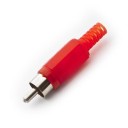 RCA PLUG RED    CABLE PROTECT