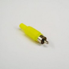 RCA PLUG YELLOW CABLE PROTECT