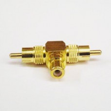 RCA SPLITTER F/ M/ M GOLD