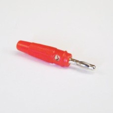 BANANA PLUG 4 MM FLX TRNV RED