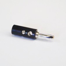 BANANA PLUG 4 MM TRNV BLACK