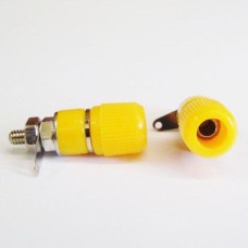 TERMINAL POST 4 MMX 13 MM YELLOW