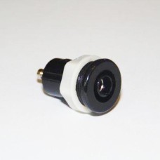 BANANA SOCKET 4 MM M/ METER  BLK