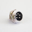 MIC 5 POLE CHASSIS SOCKET