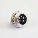 MIC 5 POLE CHASSIS SOCKET