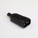 PLUG   3 PIN IN LINE AC TYPE