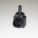 PLUG   3 PIN ANGLED AC TYPE