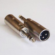 XLR 3 P MALE- 6 . 3 ST. MALE ADAPT.