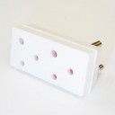 15 AMP MULTIPLUG 2 WAY IN LINE