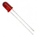 5 MM LED RED    1 , 7 V 20 MA