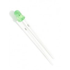 3 MM LED GREEN  1 , 7 V 20 MA