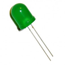 10 MM LED GREEN  1 , 7 V 20 MA