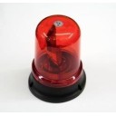 REVOLVING LAMP 12 VDC RED