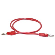 LEAD BANANA PLUG 4 MM RED  90 CM