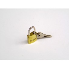 BRASS PADLOCK TRICIRCLE   20 MM