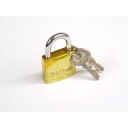 BRASS PADLOCK TRICIRCLE   38 MM