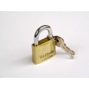 BRASS PADLOCK TRICIRCLE   50 MM