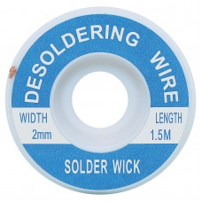 SOLDER WICK 2 , 0 MM X 1 , 5 METRE