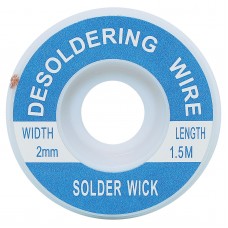 SOLDER WICK 2 , 0 MM X 1 , 5 METRE