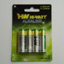 ALKALINE BATTERY  AA 1 , 5 V  ( 4 )