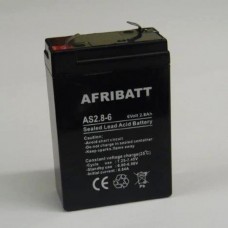 BATTERY SLA 6 V 2 . 8 A