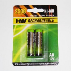 AA  NI- MH 1 , 2 V 2500 MAH      ( 2 )