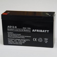 LEAD ACID BATTERY  6 V  12 A/ H