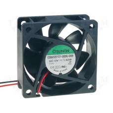 FAN 12 VDC 60 MM 4500 RPM 23 CFM