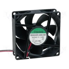 FAN 80 SQ* 25 24 V 41 CFM