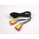 3 RCA PLUGS/ 3 RCA PLUGS   2 . 0 M