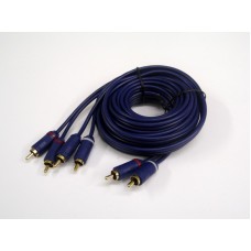 2 RCA PLUGS/ 4 RCA PLUGS   5 , 0 M