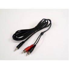 2 RCA PLUGS/ 1 ST. MINI JACK 1 . 2 M