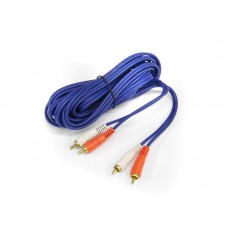 2 RCA/ 2 RCA PLUGS GOLD    5 , 0 M