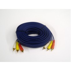 3 RCA - 3 RCA BLUE/ GOLD 10 M