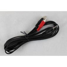 3 . 5 MM ST. MALE - 2 RCA MALE 2 M