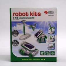 6 - IN- 1 SOLAR ROBOT KIT 2011