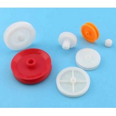 Plastic Belt Pulley Kit (7pc)