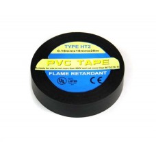 INS. TAPE FLAME RET. BLACK  20 M